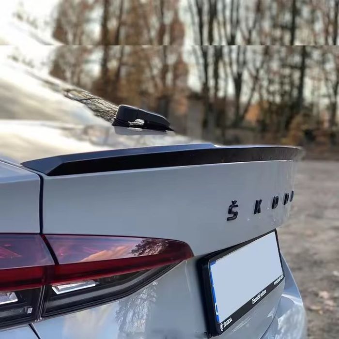 Спойлер Skoda Octavia накладка на багажник бленда шкода октавия спойлер октавія