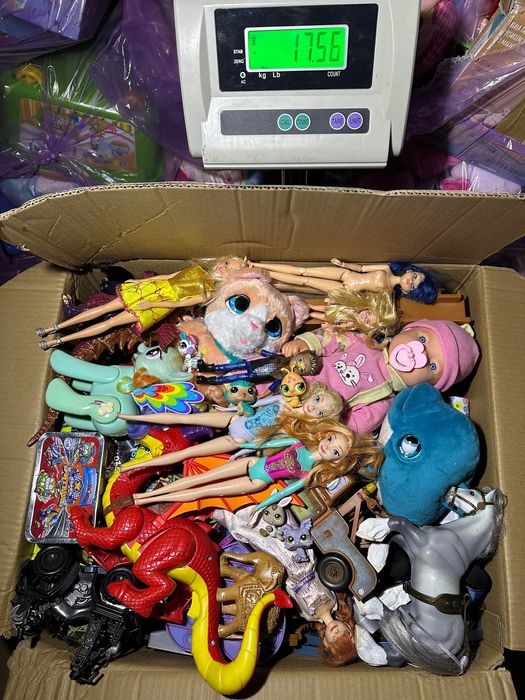 Zestawy zabawek twardych używanych dla dzieci od 3 lat