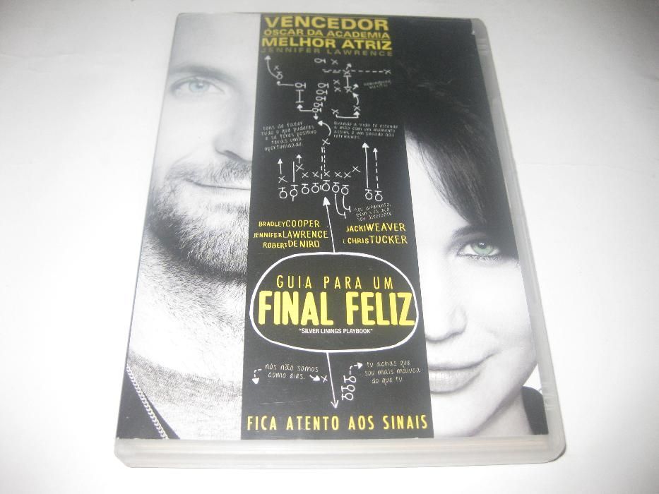 DVD "Guia para um Final Feliz" com Jennifer Lawrence