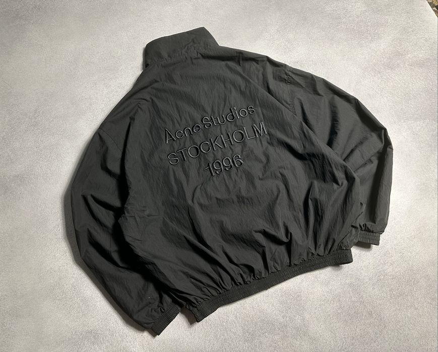 Куртка Acne Studios Logo Zipper Jacket Вітровка