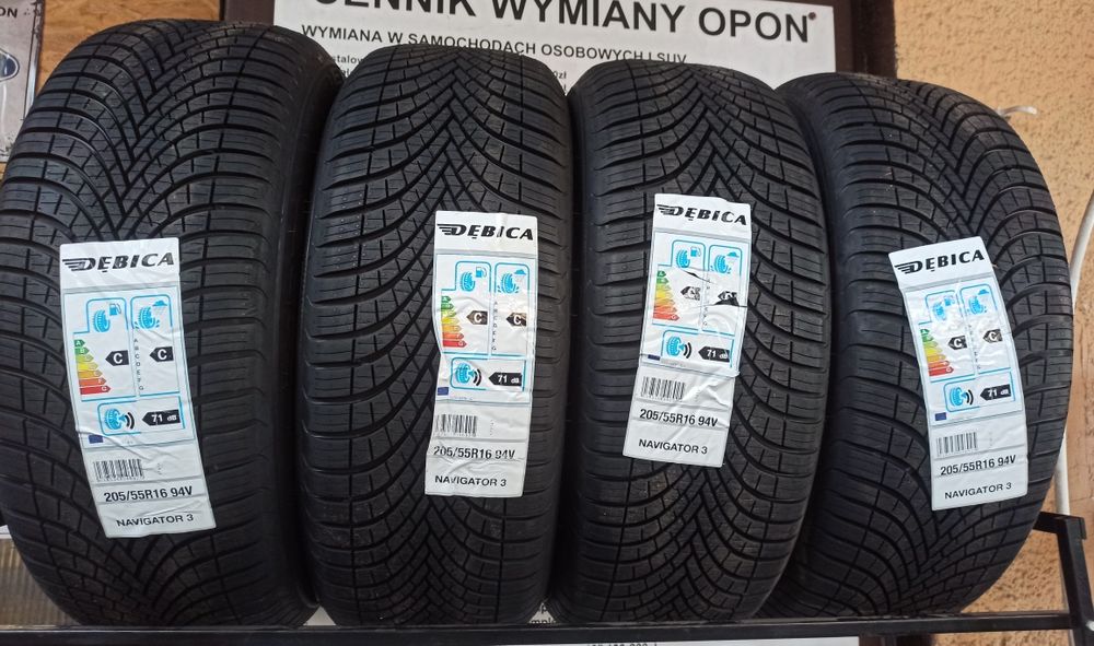 205/55R16 DĘBICA NAVIGATOR 3 cztery opony całoroczne 2025r