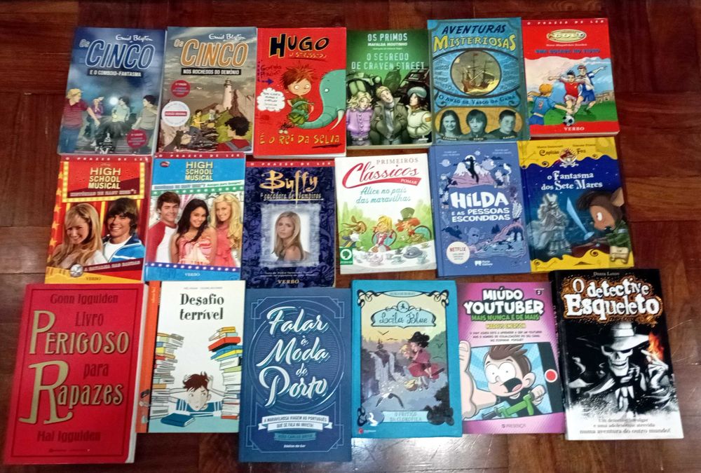 vários livros juvenis – Anúncio 1 (Preços na Descrição do Anúncio)