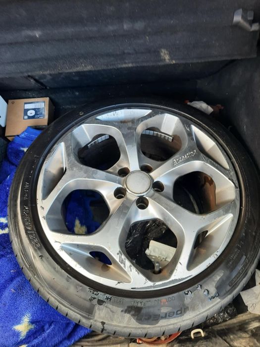 Alufelgi 17  z oponami 5x100 seat 9.5j