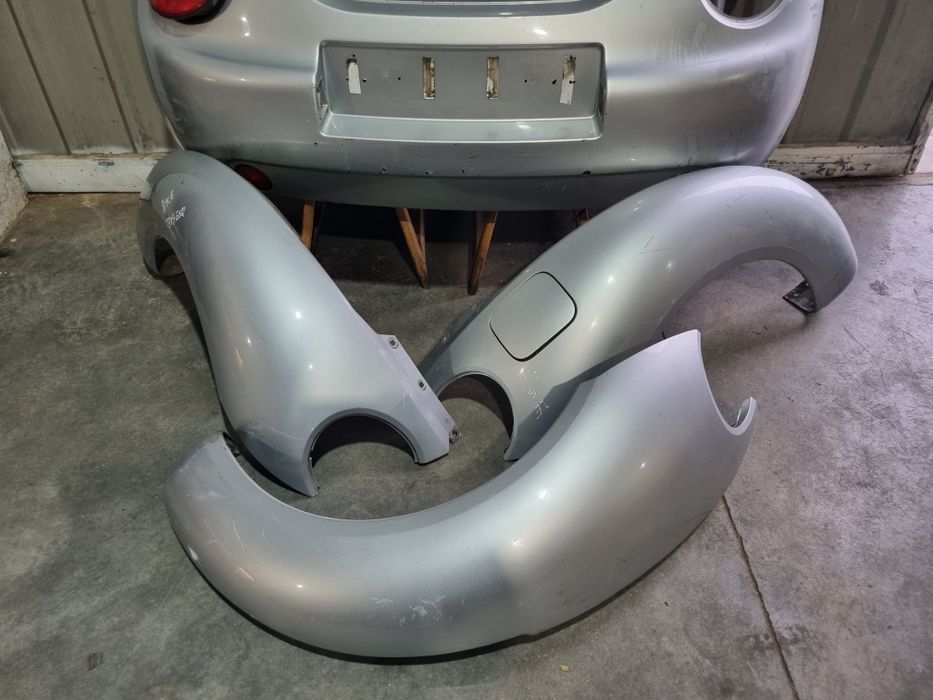 Vw betle para choques capon guarda lamas