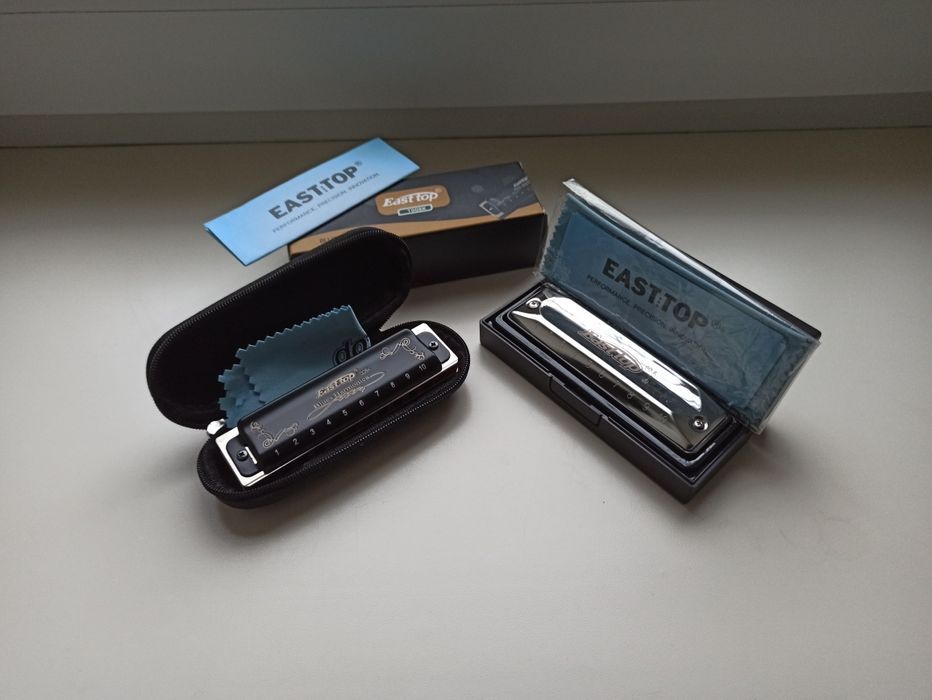 Easttop t008k GNm minor t002 A major • губная гармоника • гармошка