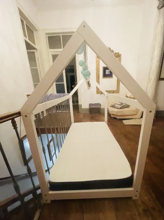 Cama montessori com colchao