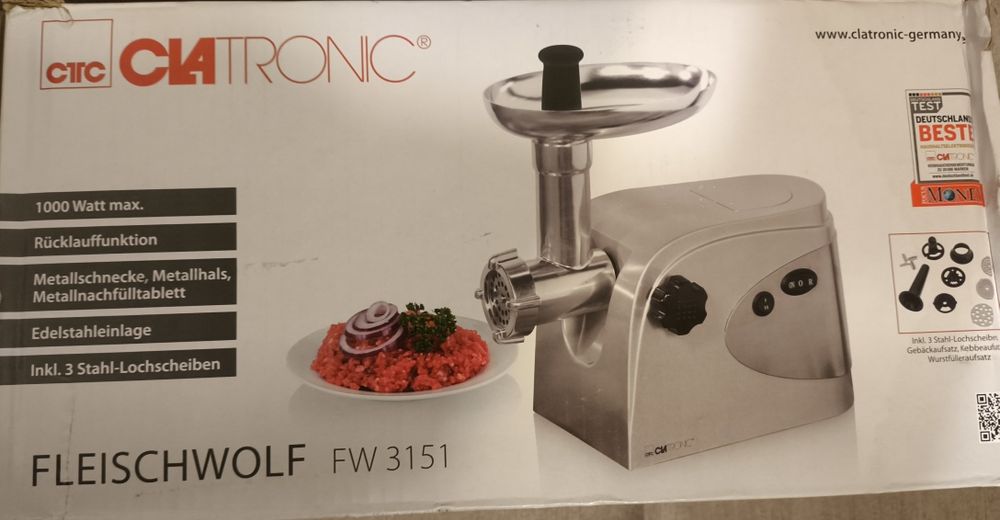 Maszynka do mięsa Clatronic FW 3151