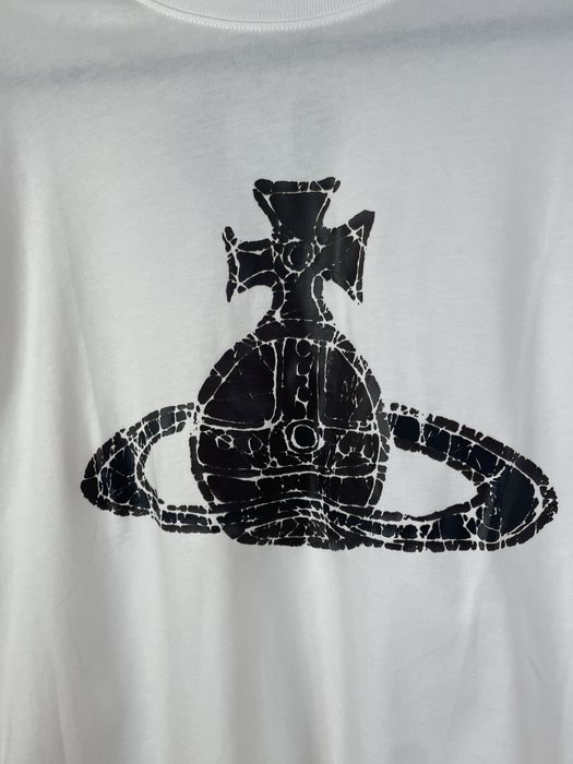 Футболка Vivienne Westwood унисекс белая новая