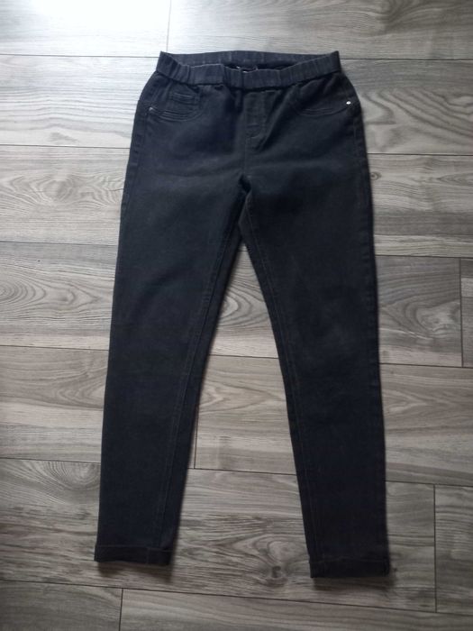 H&M grafitowe joginsy 38/40 M/L elastyczne wysoki stan