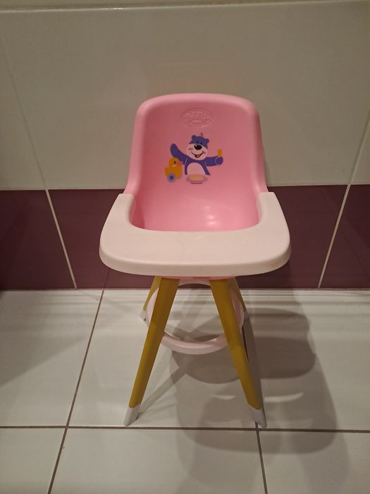 krzesełko do karmienia baby born