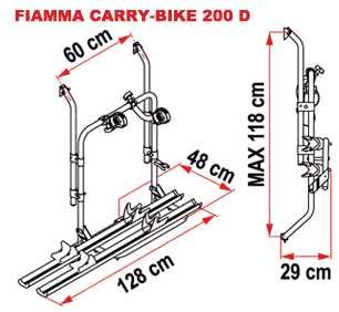 Porta bicicletas Fiamma Carry-Bike 200 D