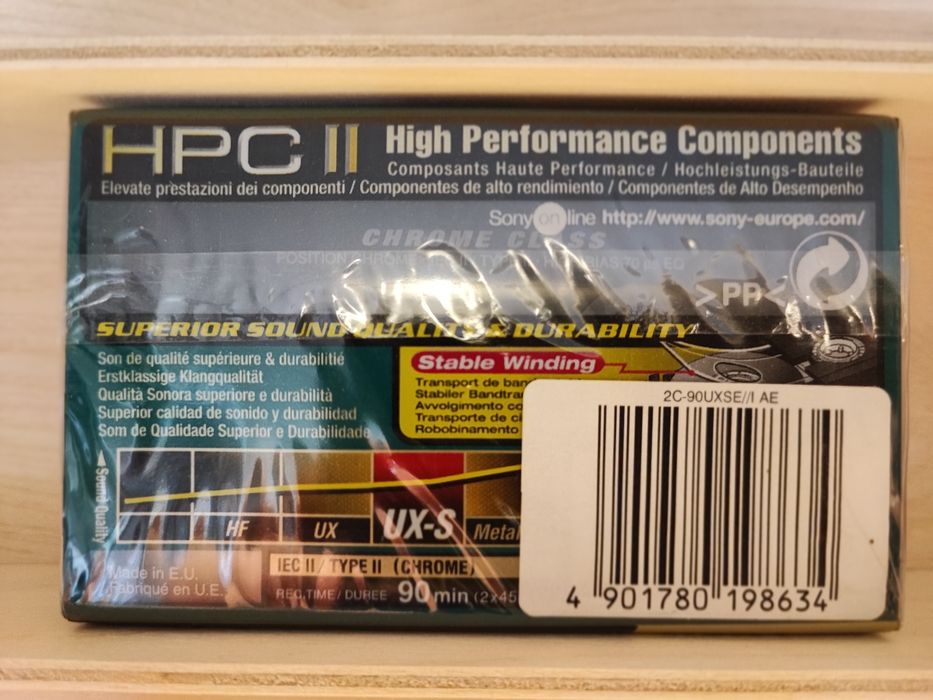 Cassette Sony UX-S C90