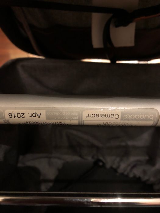 Wózek Bugaboo Cameleon 3 Grey Melange – zestaw gondola + spacerówka