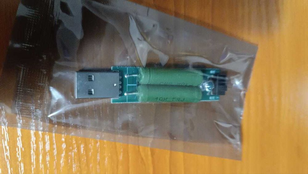 USB нагрузка 1/2А