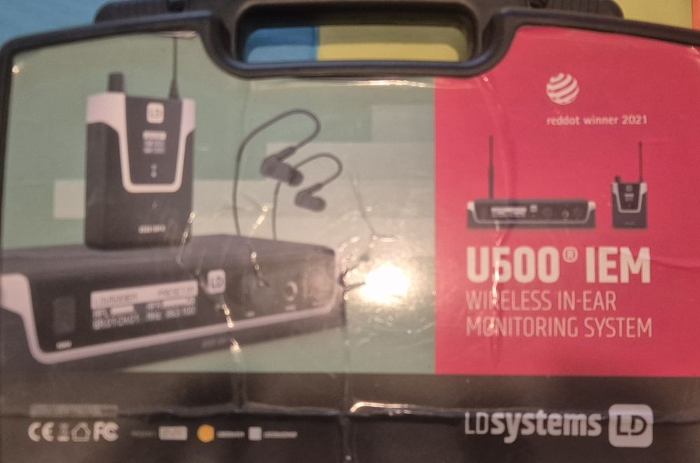 Sistema in ear sem fios LD