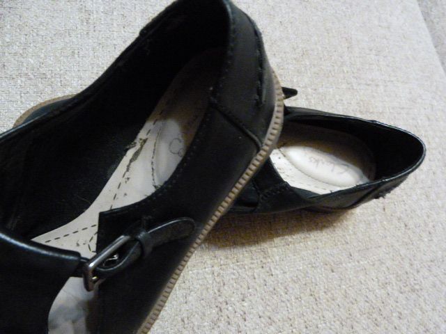 Туфли кожа Clarks ст.24см