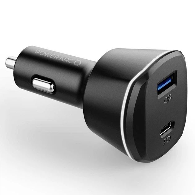 Автомобільна зарядка Spigen PowerArc PC1800 30W USB-C PD + USB-A QC 3.0