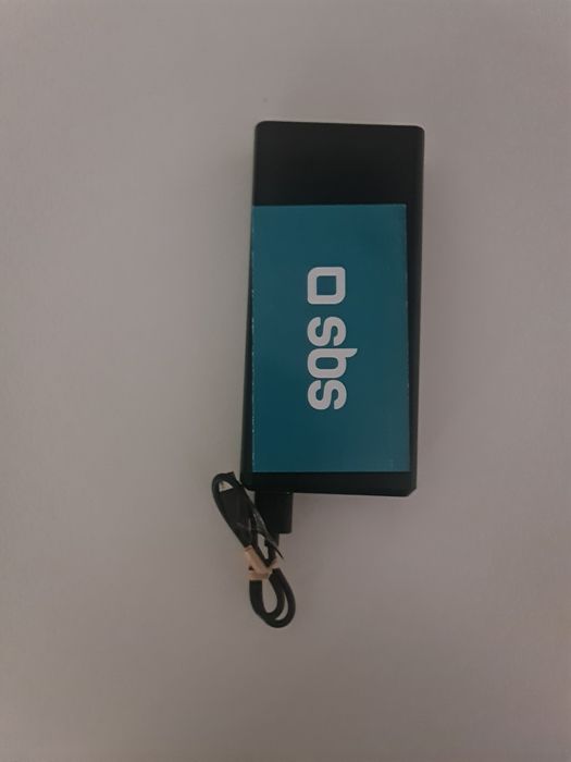Powerbank SBS TTBB20000FASTK (20000 mAh - 2 USB - Preto)