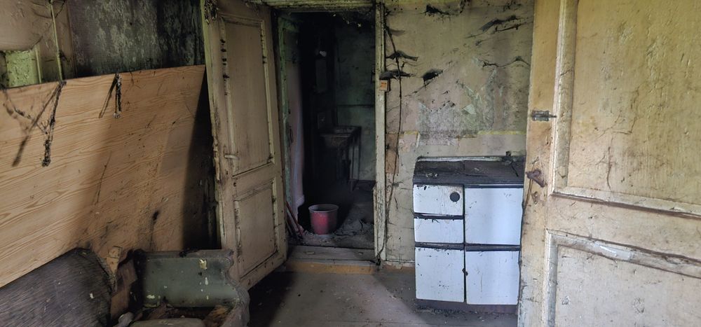 Dom drewniany do remontu