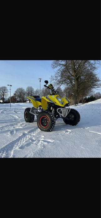 Suzuki ltz 400 homologacja OC, PT. 2 komplety kół.