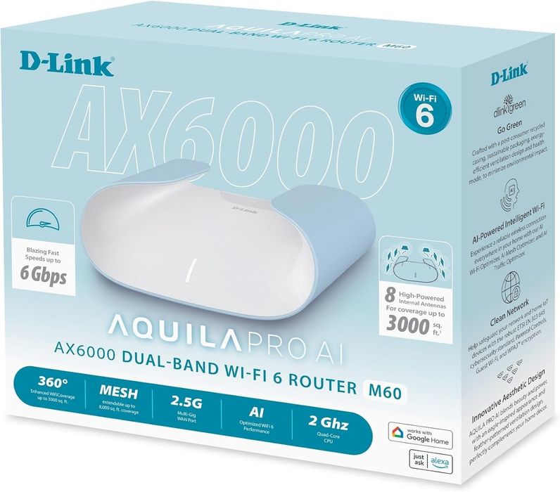 D-Link M60 Nowy Gwarancja  wspiera OpenWrt