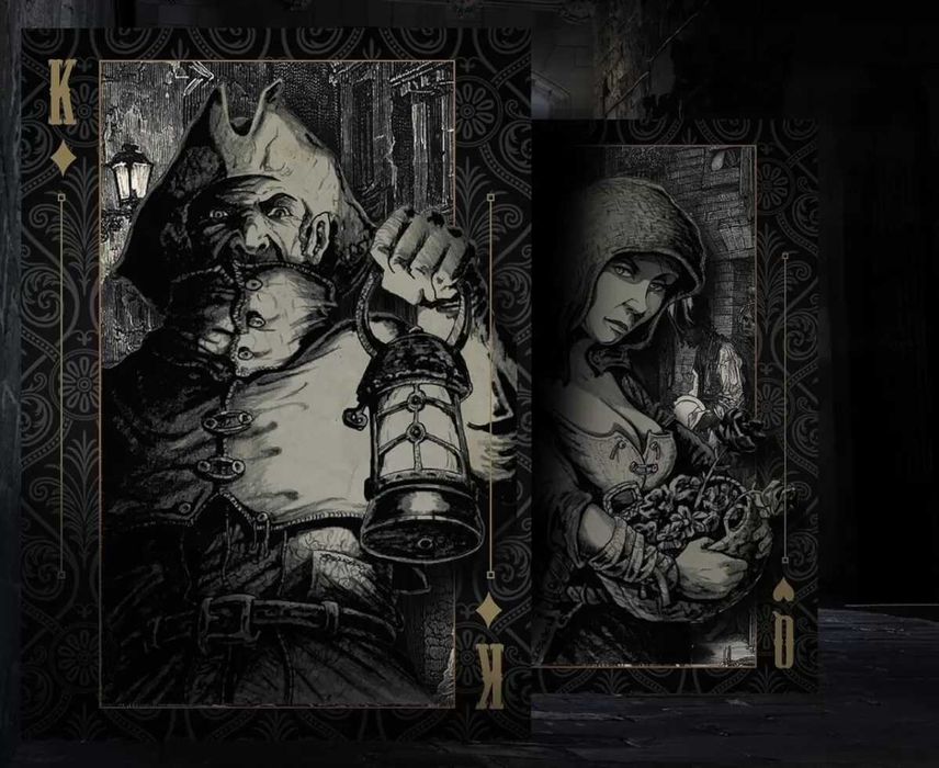 Baralho de Cartas Silver Gilded Pennyless