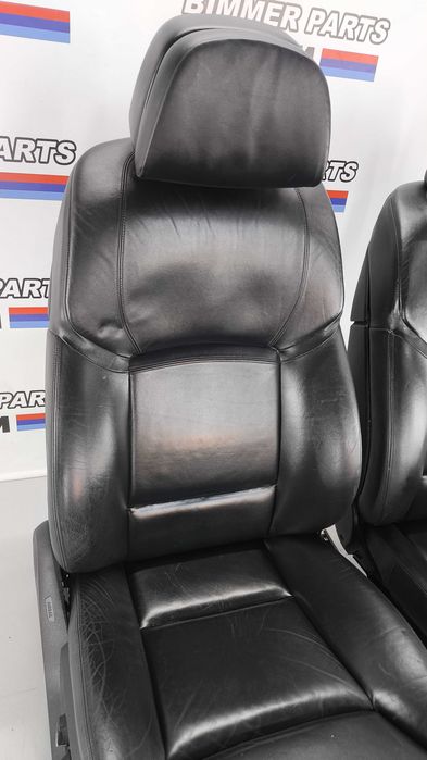 Bancos BMW Serie 5 (F11) Pack M (Couro Preto)  100% Elétricos