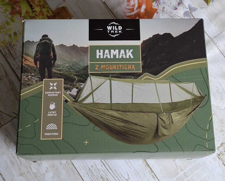 Hamak z Moskitierą Wild Trek
