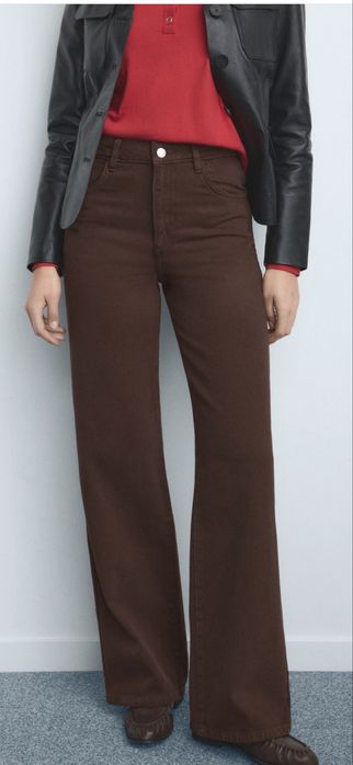 Джинси Mango шоколадного кольору, арт. 17046350