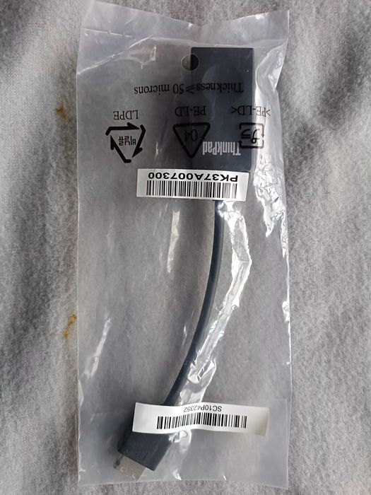 Adapter Lenovo Ethernet RJ45 - Model 2 ex280