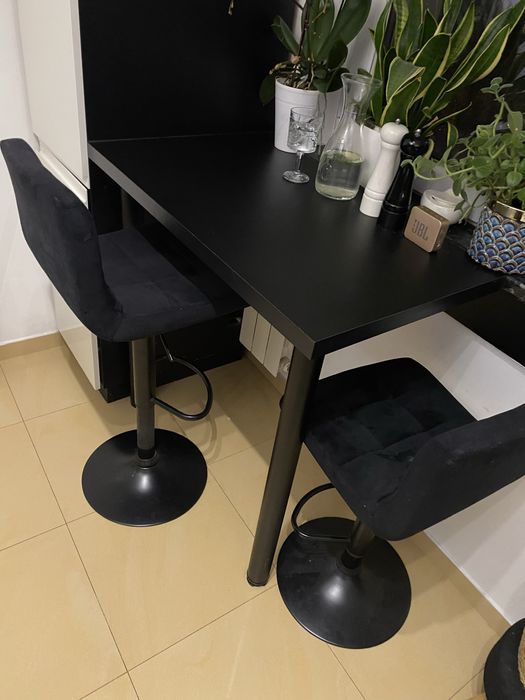 Zestaw 2 hokerow do kuchni do baru