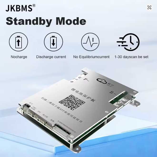 SMART JK BMS БМС JKong B2A8S20P lifepo4 12-24V 4-8S 200A балансир 2А