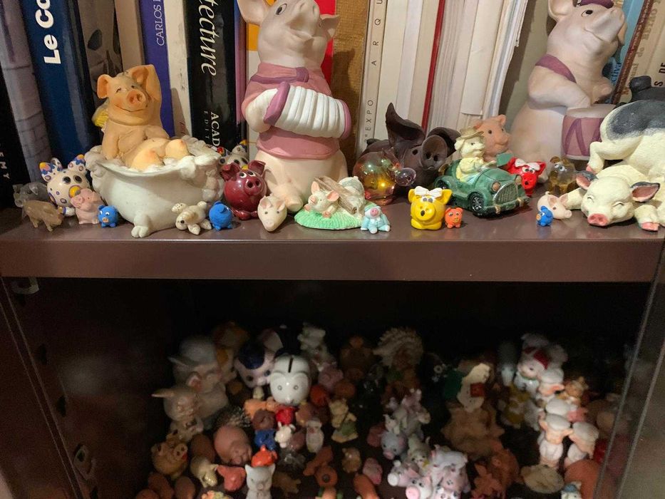 Porcos Miniatura - Coleção - Venda do Lote Completo