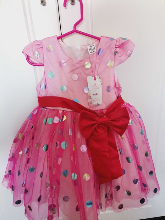 Vestido de cerimónia menina