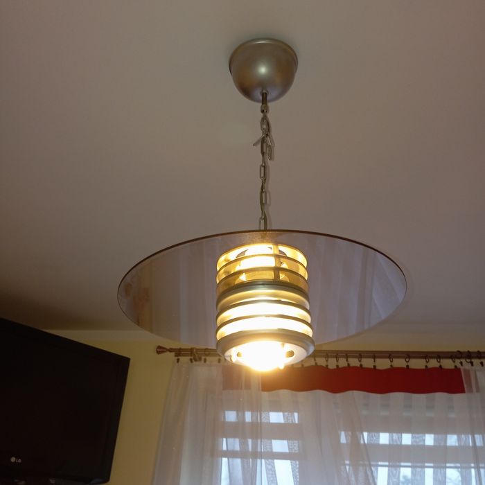 Lampa sufitowa szkło hartowane