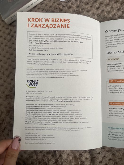 Podrecznik biznes i zarzadzanie