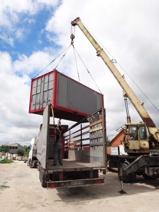 Контейнер 20 футов транспортный морской по самой низкой цене в Украине