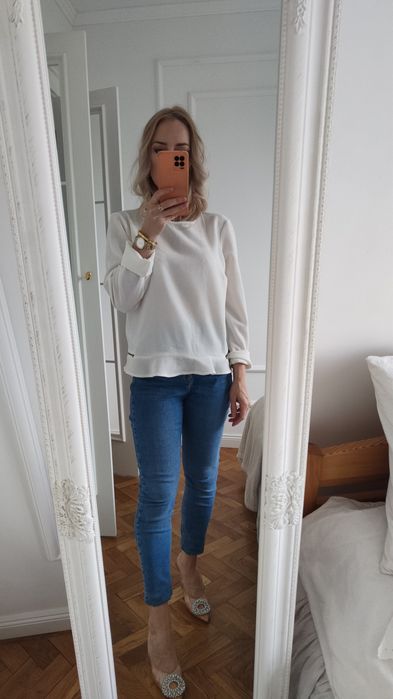Bluzka koszula biała