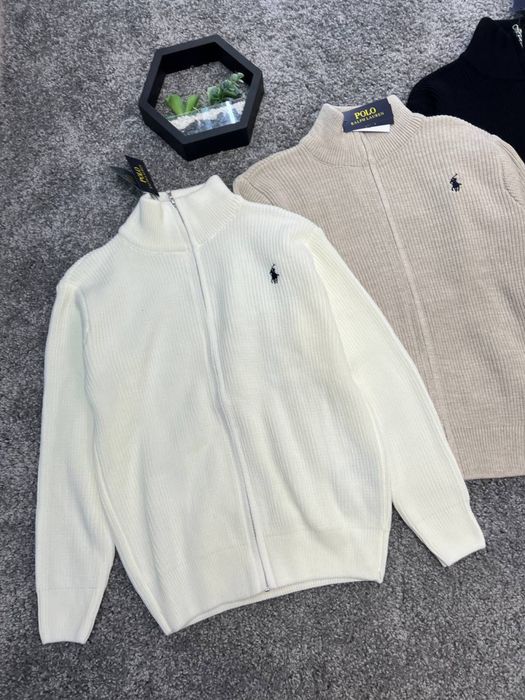 Кардиган мужской Polo Ralph Lauren черная Зипка Поло Ральф Лоурен худи