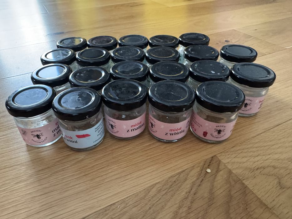 22 słoiczki słoiki 50g