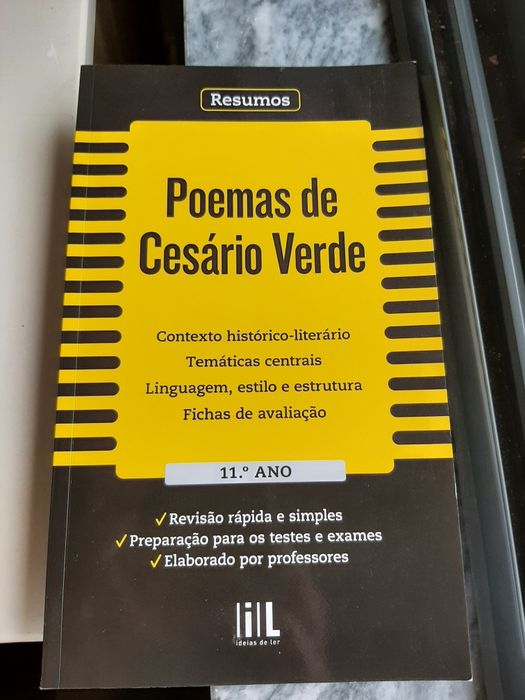 Poemas de Cesário Verde Resumo 11 Ano