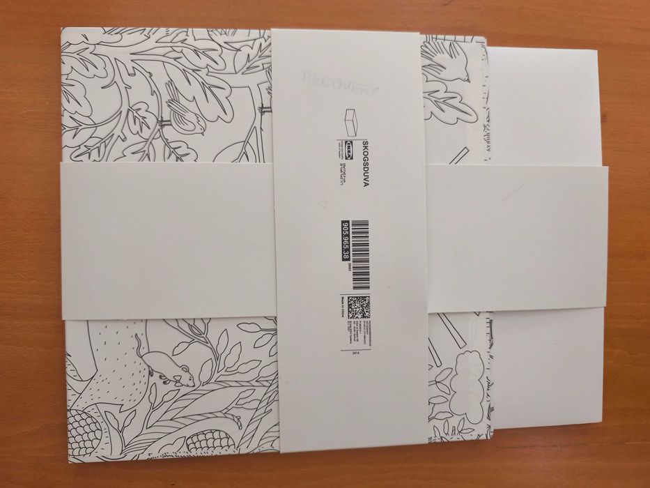 Caixa Ilustrada IKEA SKOGSDUVA – Nova