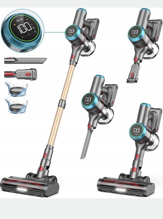 ZCAISH Z1 Stylowy mocny odkurzacz pionowy akumulatorowy