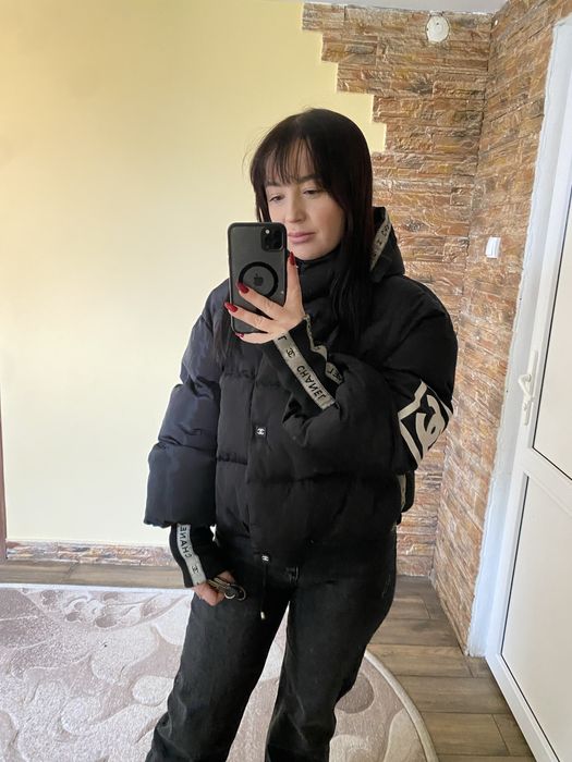 Куртка пуховик chanel