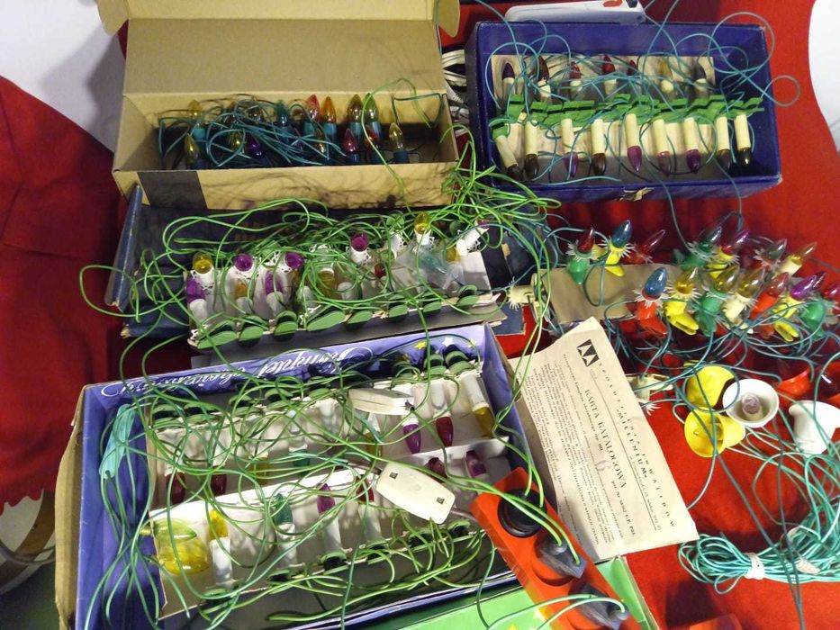 Lampki choinkowe Prl