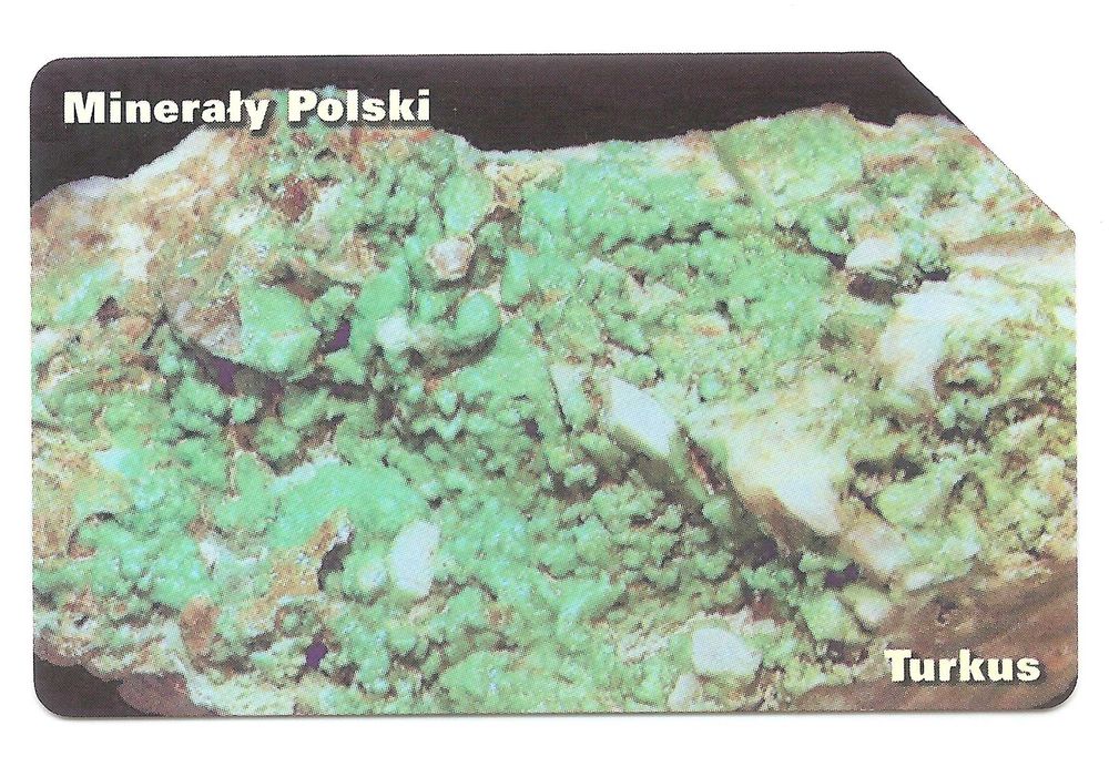 Minerały Polski - Turkus [polska karta telefoniczna]