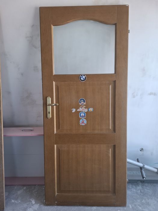 Sprzedam 2x drewniane drzwi