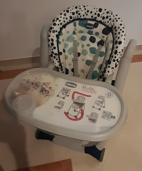 Cadeira de papa Polly Progres Chicco