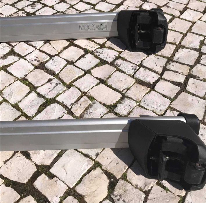 Barras tejadilho Thule + suporte bicicleta