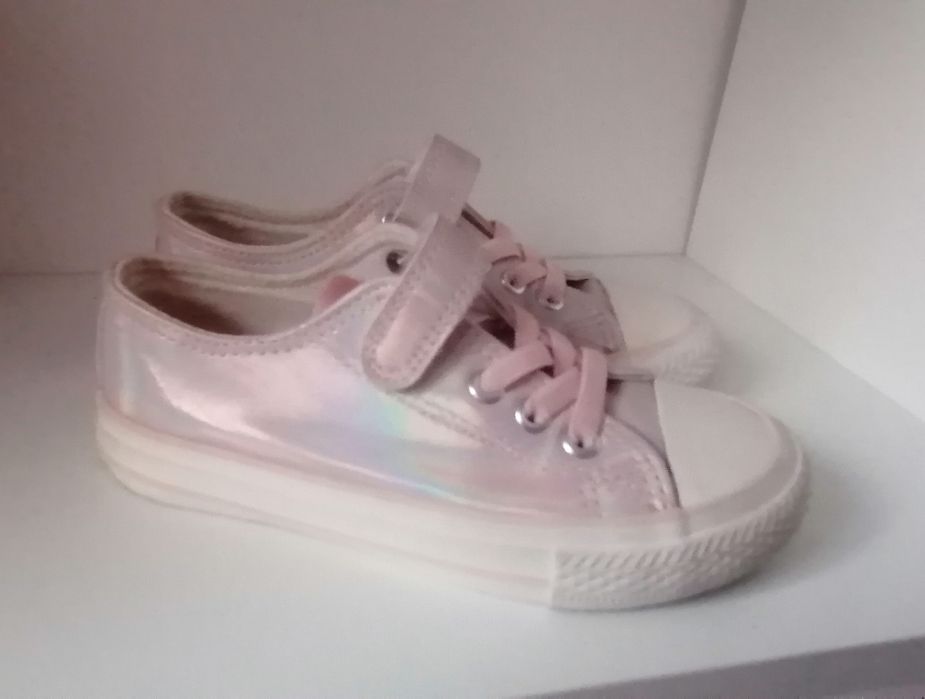 Perłowe trampki nelli blu 29